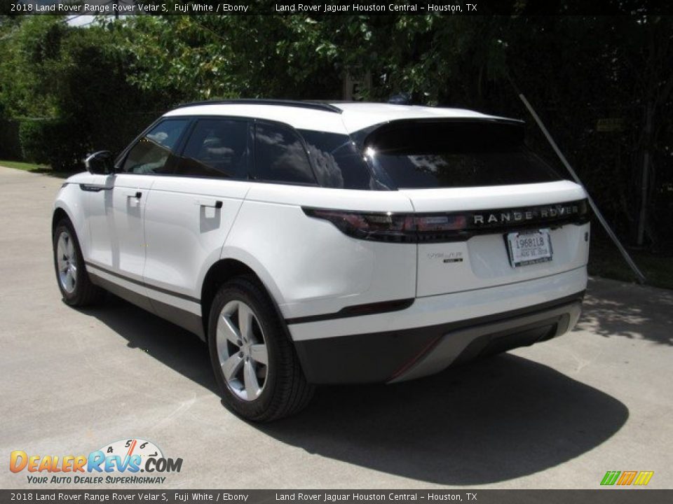 2018 Land Rover Range Rover Velar S Fuji White / Ebony Photo #12
