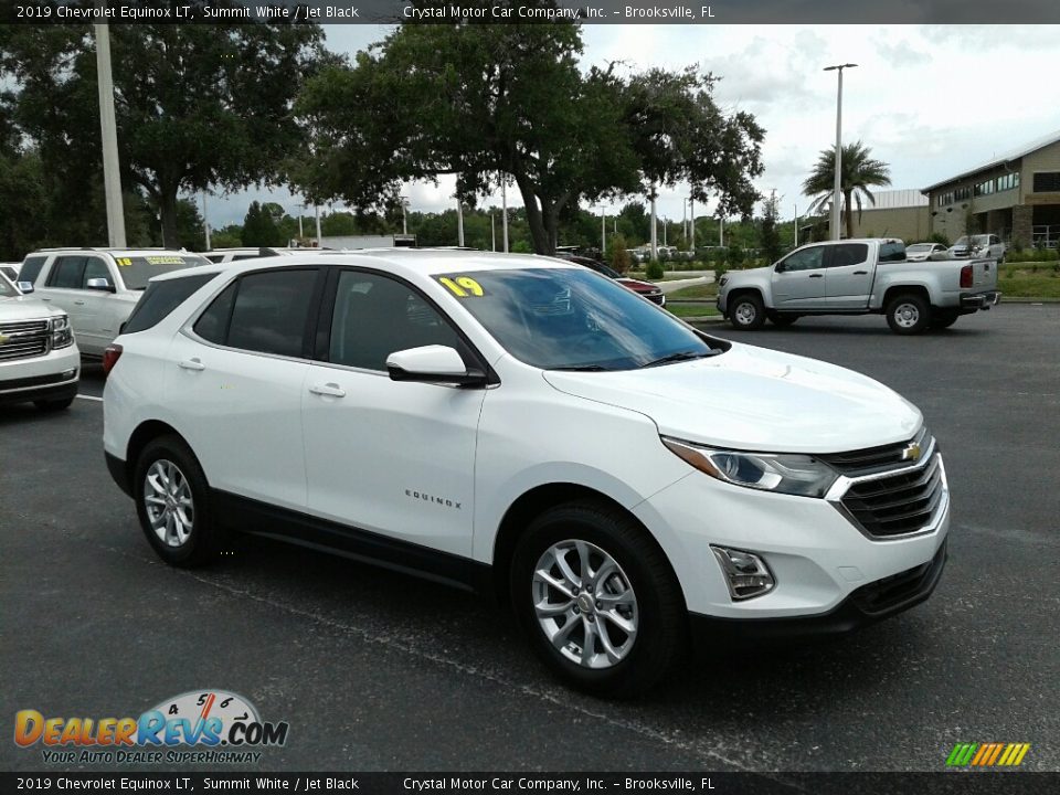 2019 Chevrolet Equinox LT Summit White / Jet Black Photo #7