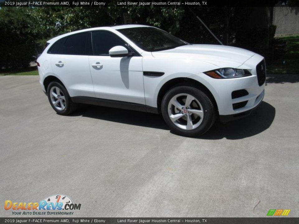 2019 Jaguar F-PACE Premium AWD Fuji White / Ebony Photo #1