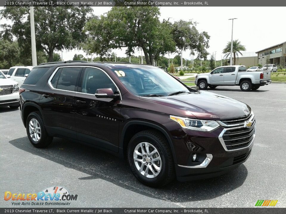 2019 Chevrolet Traverse LT Black Current Metallic / Jet Black Photo #7