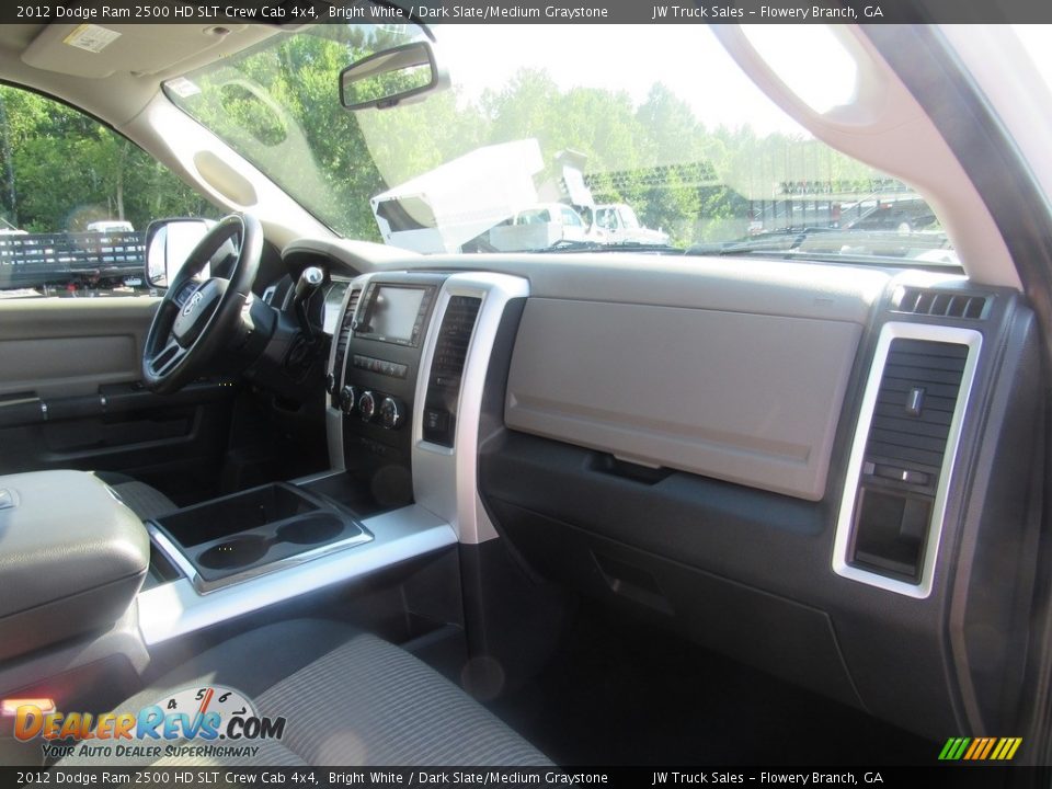 2012 Dodge Ram 2500 HD SLT Crew Cab 4x4 Bright White / Dark Slate/Medium Graystone Photo #13