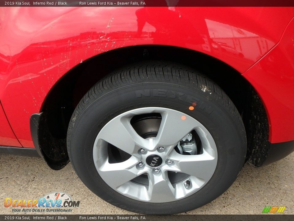 2019 Kia Soul Inferno Red / Black Photo #10