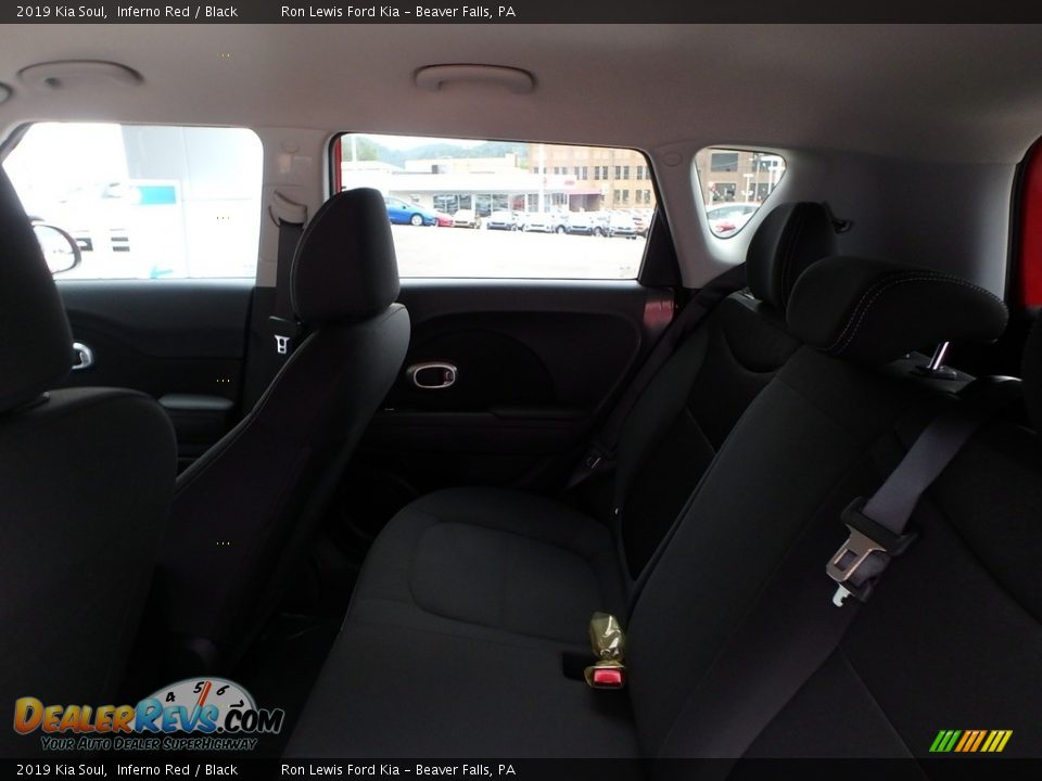 2019 Kia Soul Inferno Red / Black Photo #12