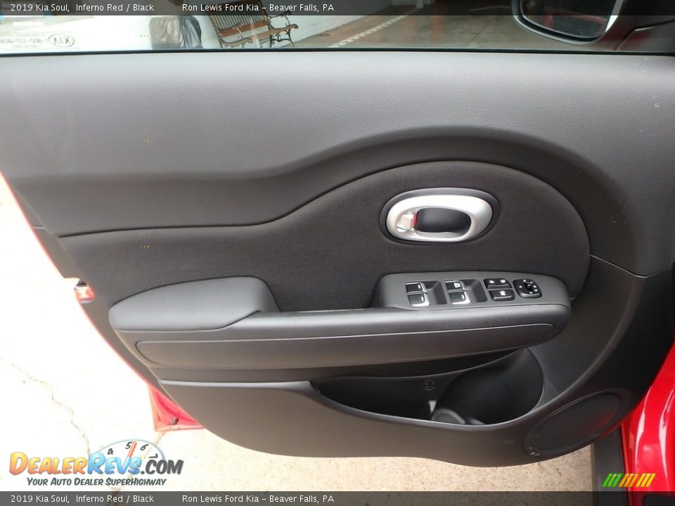 2019 Kia Soul Inferno Red / Black Photo #14