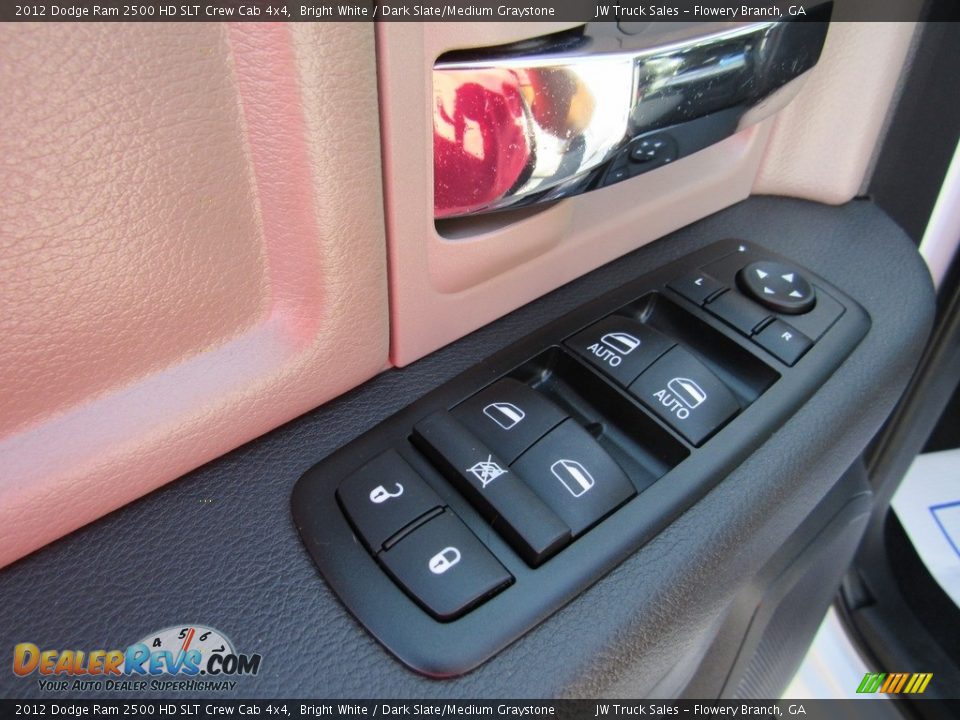 2012 Dodge Ram 2500 HD SLT Crew Cab 4x4 Bright White / Dark Slate/Medium Graystone Photo #24