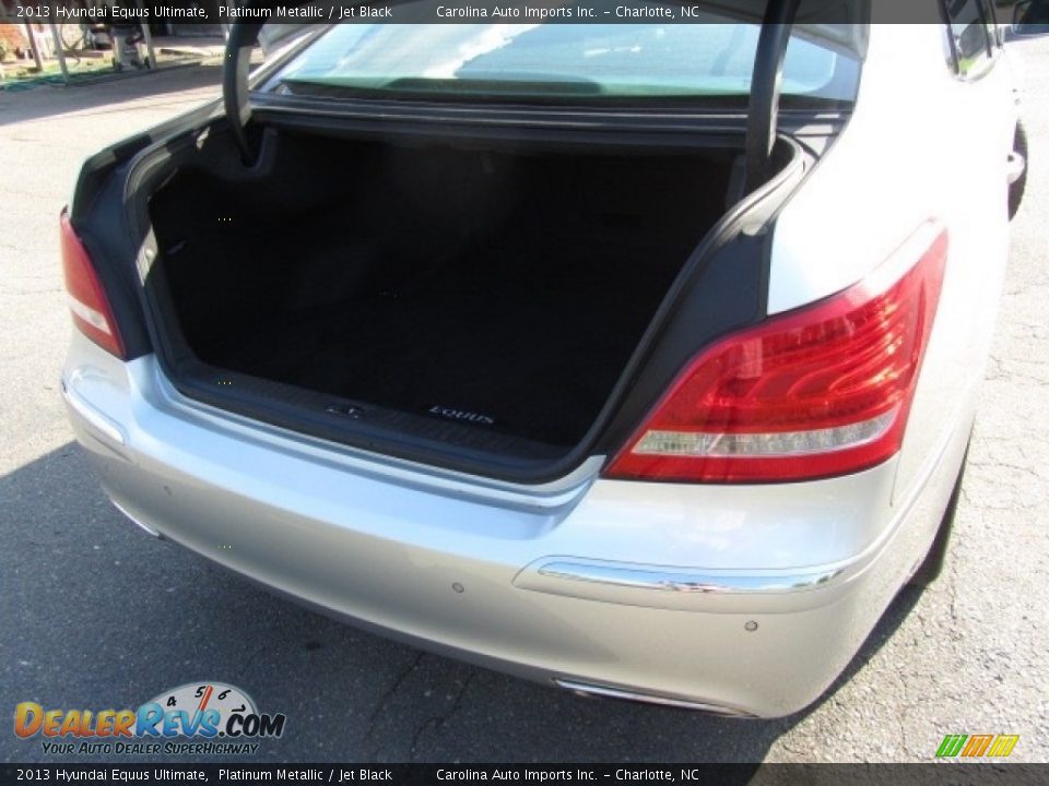 2013 Hyundai Equus Ultimate Platinum Metallic / Jet Black Photo #21