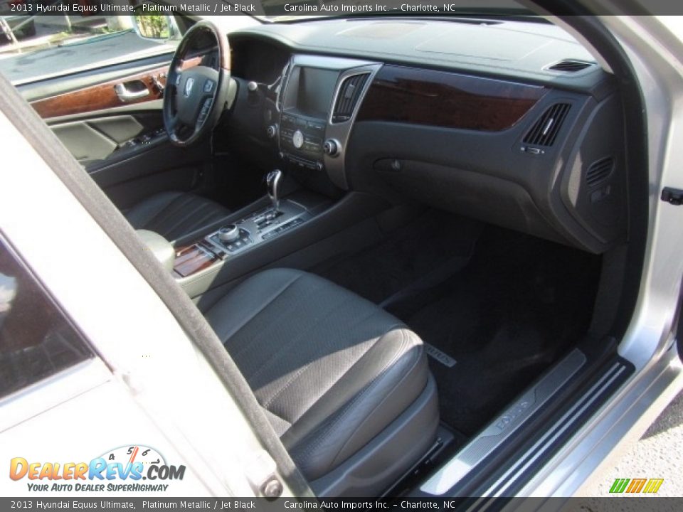 2013 Hyundai Equus Ultimate Platinum Metallic / Jet Black Photo #22