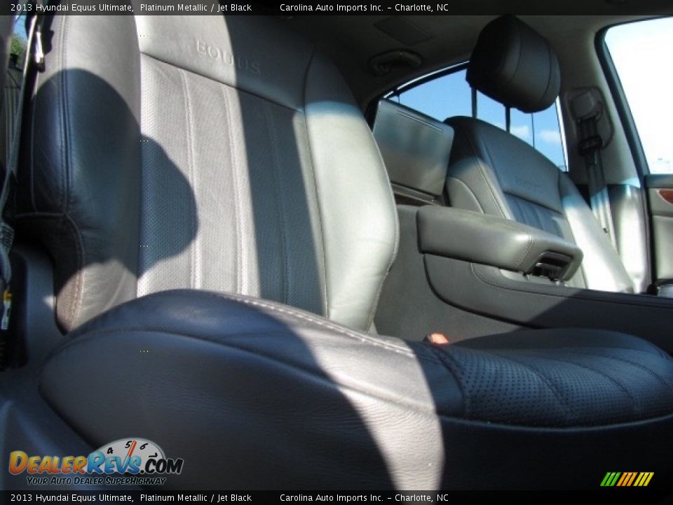 2013 Hyundai Equus Ultimate Platinum Metallic / Jet Black Photo #23
