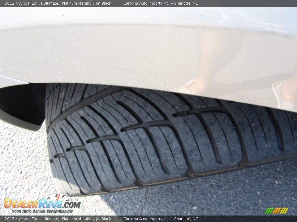 2013 Hyundai Equus Ultimate Platinum Metallic / Jet Black Photo #27