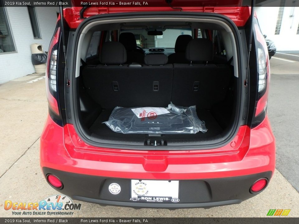 2019 Kia Soul Inferno Red / Black Photo #4