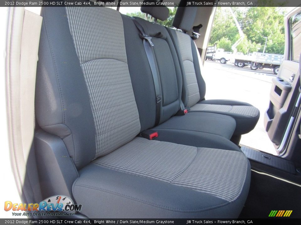 2012 Dodge Ram 2500 HD SLT Crew Cab 4x4 Bright White / Dark Slate/Medium Graystone Photo #31