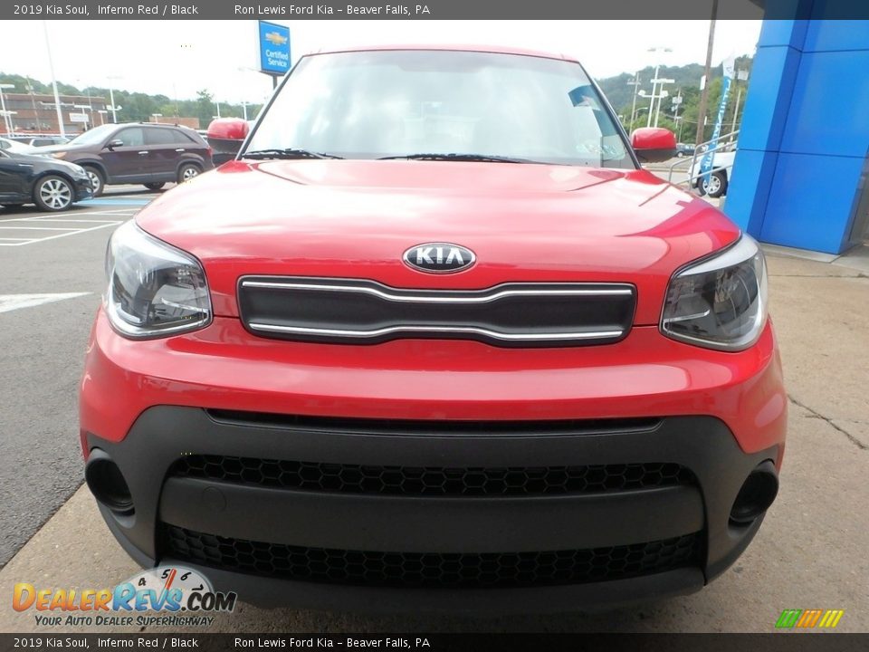 2019 Kia Soul Inferno Red / Black Photo #8