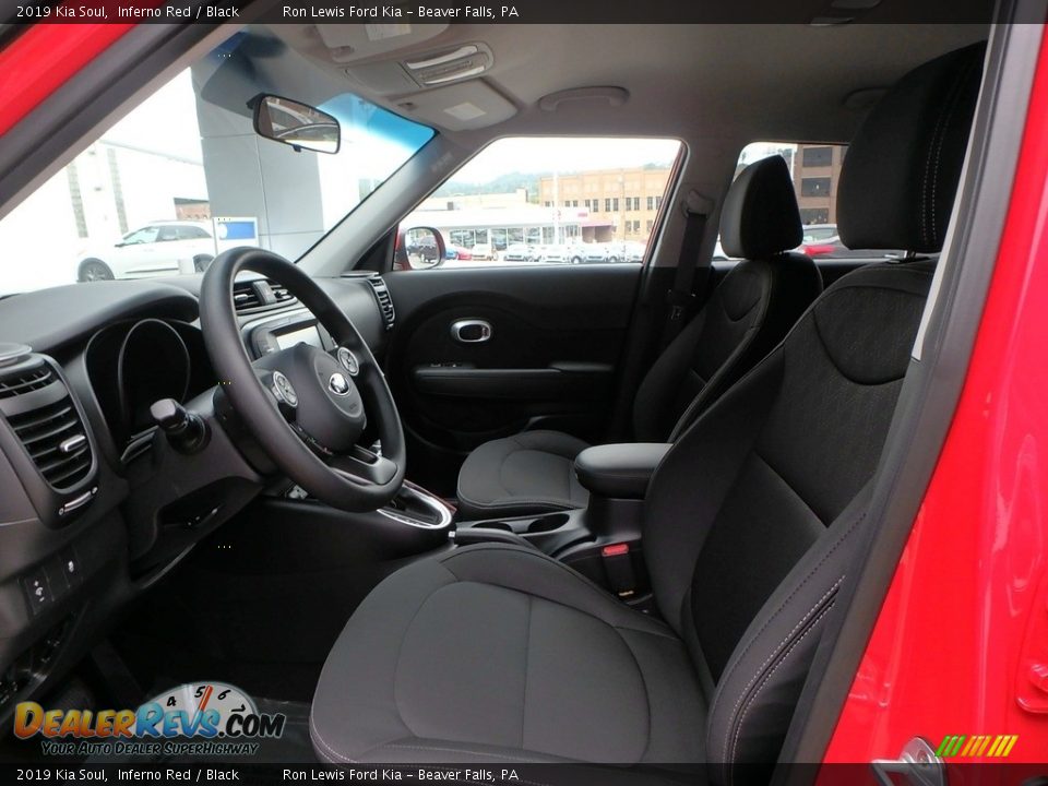 2019 Kia Soul Inferno Red / Black Photo #11