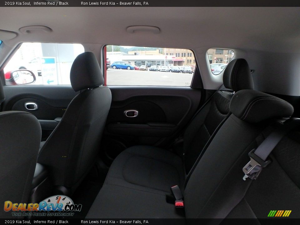 2019 Kia Soul Inferno Red / Black Photo #12