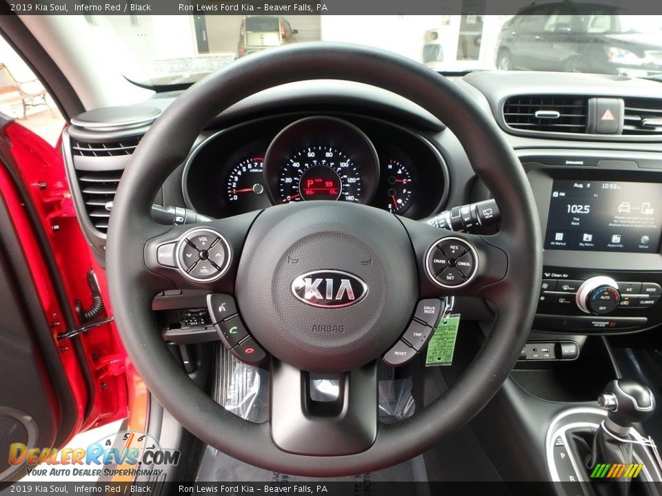 2019 Kia Soul Inferno Red / Black Photo #16
