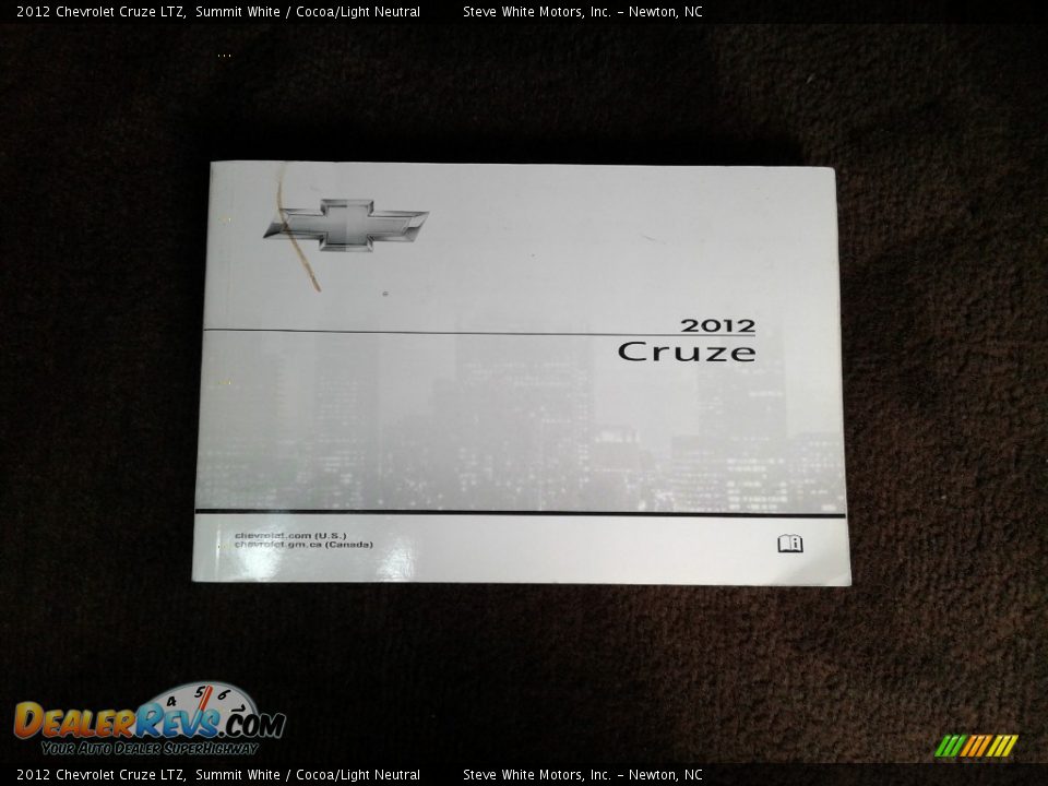 2012 Chevrolet Cruze LTZ Summit White / Cocoa/Light Neutral Photo #27