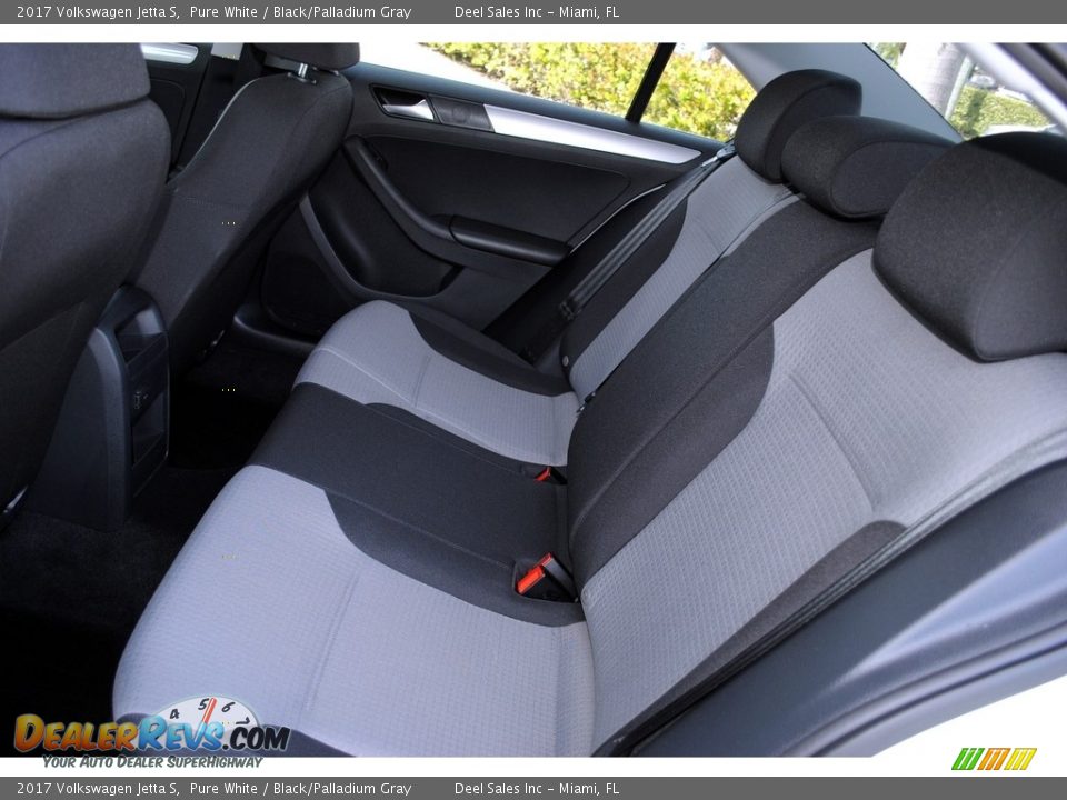 2017 Volkswagen Jetta S Pure White / Black/Palladium Gray Photo #12