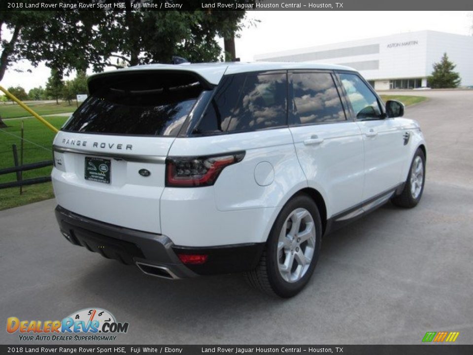 2018 Land Rover Range Rover Sport HSE Fuji White / Ebony Photo #7