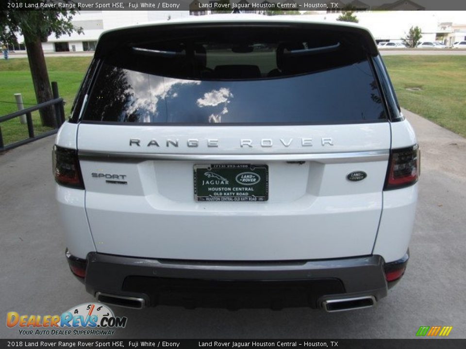 2018 Land Rover Range Rover Sport HSE Fuji White / Ebony Photo #8