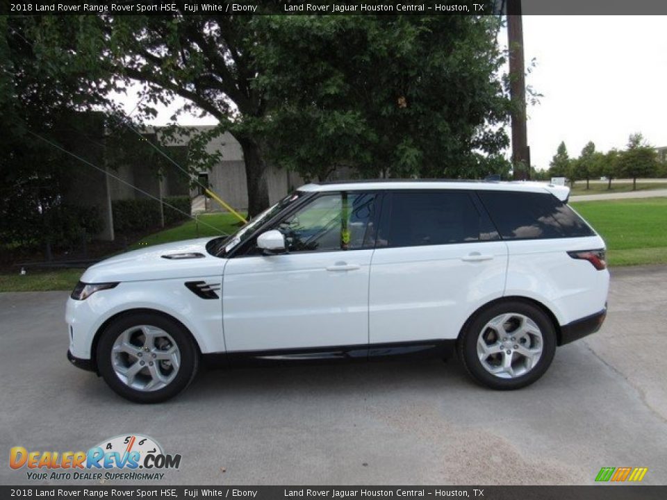 2018 Land Rover Range Rover Sport HSE Fuji White / Ebony Photo #11