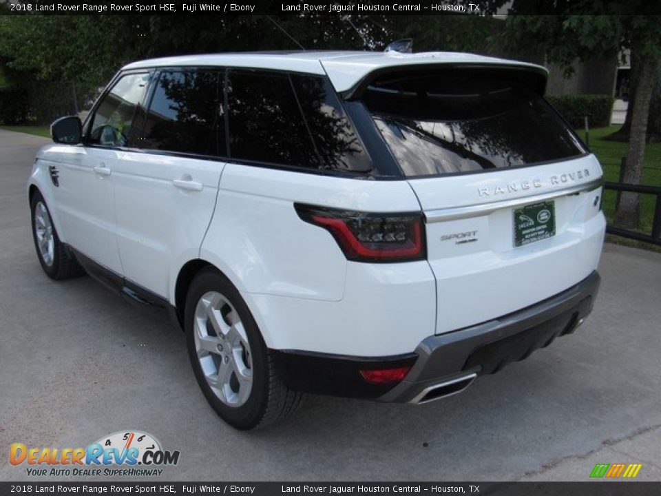 2018 Land Rover Range Rover Sport HSE Fuji White / Ebony Photo #12