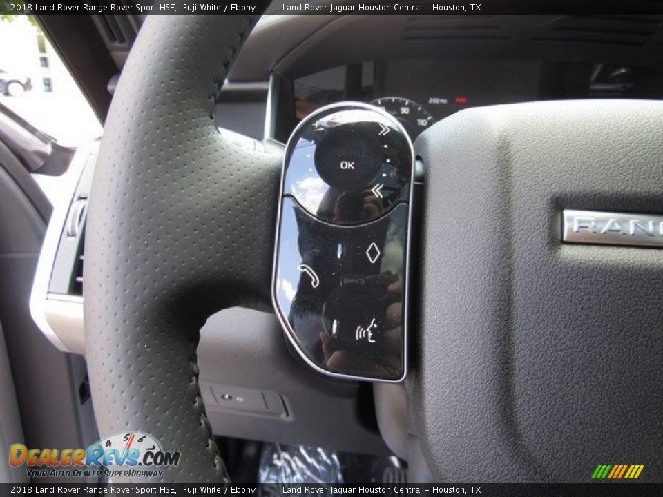 2018 Land Rover Range Rover Sport HSE Fuji White / Ebony Photo #28