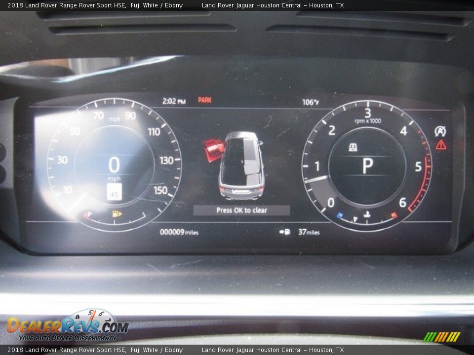 2018 Land Rover Range Rover Sport HSE Fuji White / Ebony Photo #30