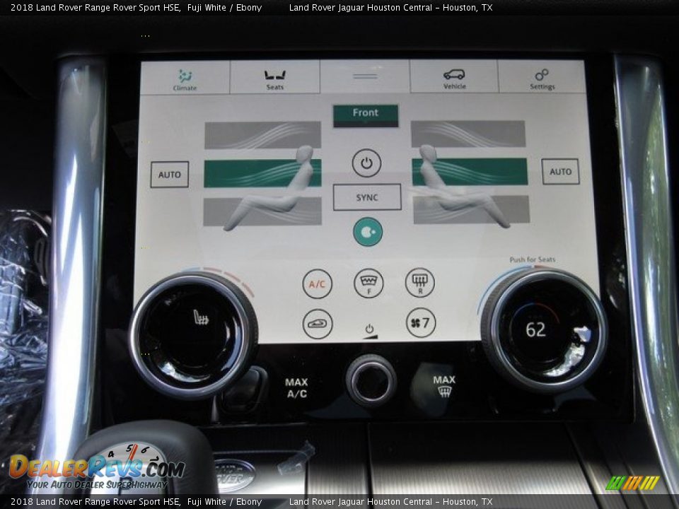 2018 Land Rover Range Rover Sport HSE Fuji White / Ebony Photo #34