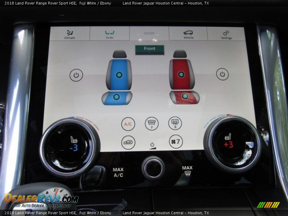 2018 Land Rover Range Rover Sport HSE Fuji White / Ebony Photo #35