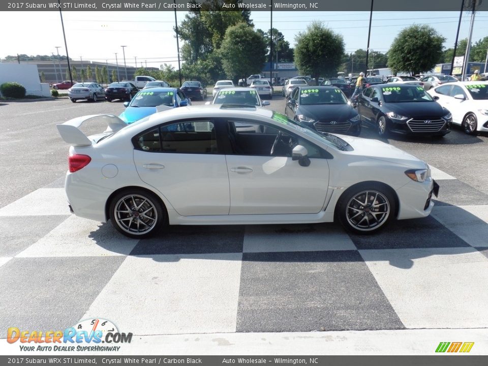 Crystal White Pearl 2017 Subaru WRX STI Limited Photo #3