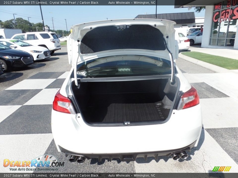 2017 Subaru WRX STI Limited Crystal White Pearl / Carbon Black Photo #5