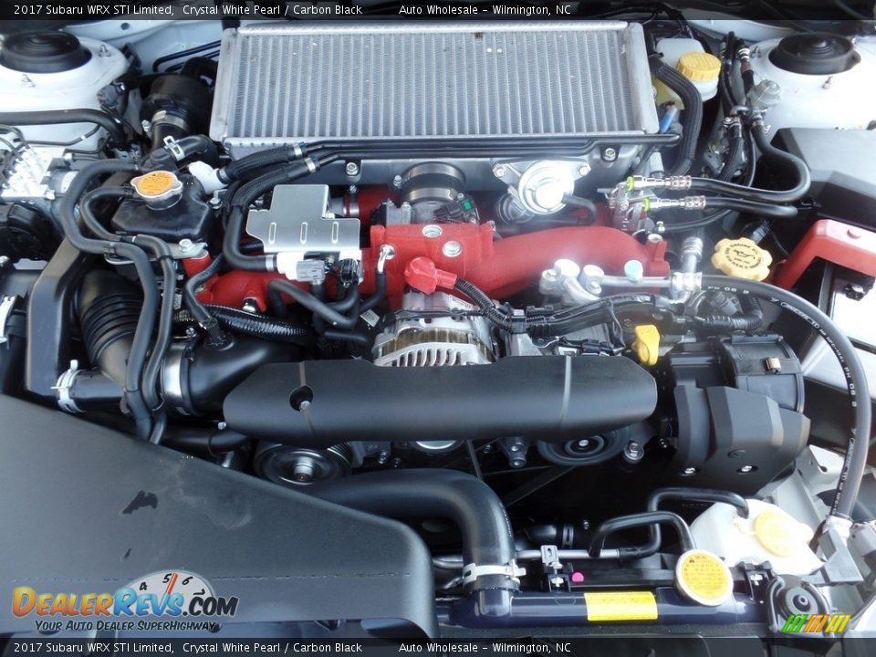 2017 Subaru WRX STI Limited 2.5 Liter Turbocharged DOHC 16-Valve VVT Horizontally Opposed 4 Cylinder Engine Photo #6