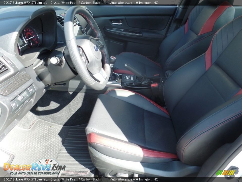 Front Seat of 2017 Subaru WRX STI Limited Photo #10