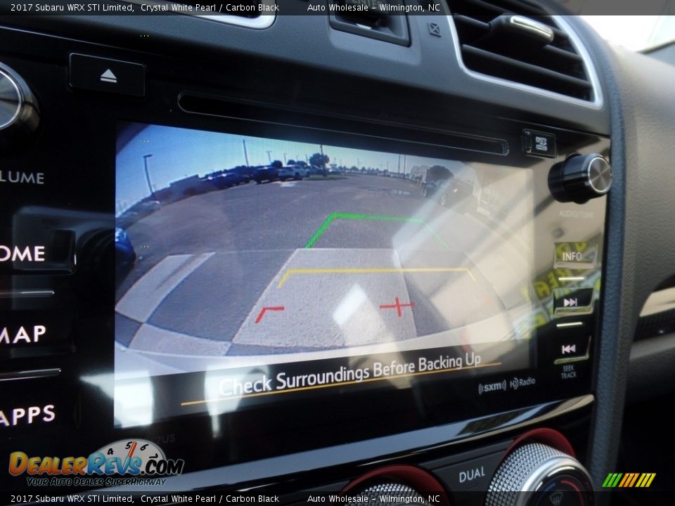 2017 Subaru WRX STI Limited Crystal White Pearl / Carbon Black Photo #18