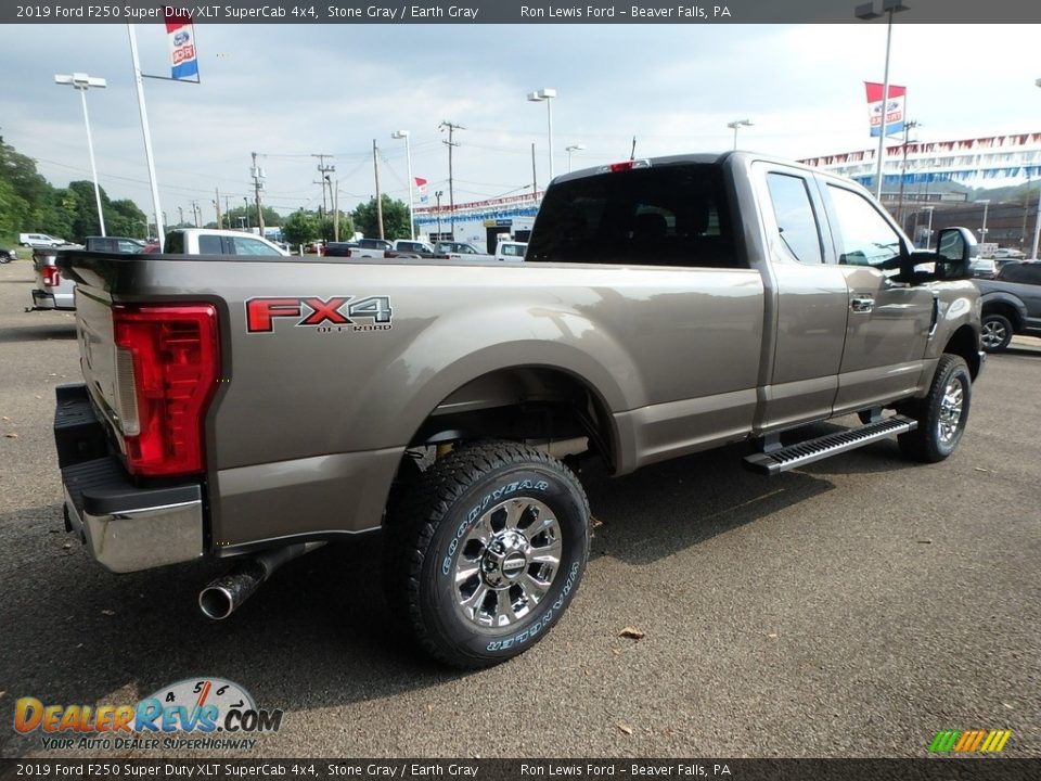 2019 Ford F250 Super Duty XLT SuperCab 4x4 Stone Gray / Earth Gray Photo #2