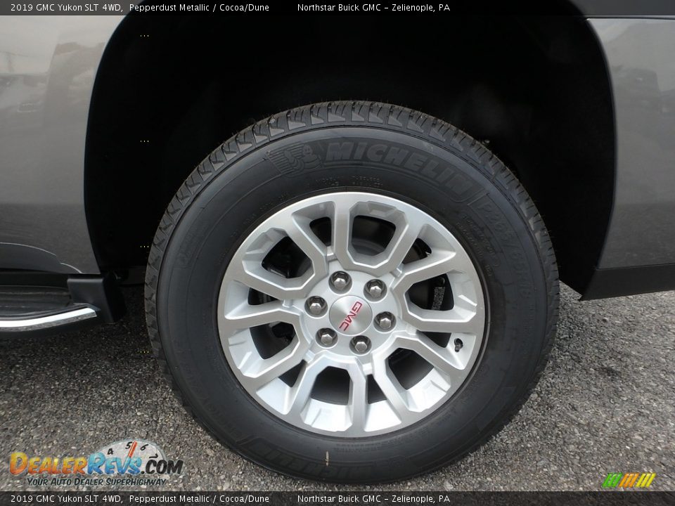 2019 GMC Yukon SLT 4WD Pepperdust Metallic / Cocoa/Dune Photo #10