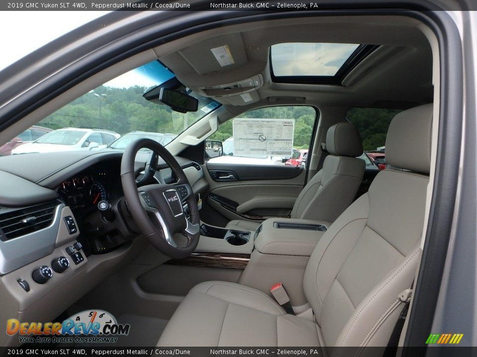 Cocoa/Dune Interior - 2019 GMC Yukon SLT 4WD Photo #11