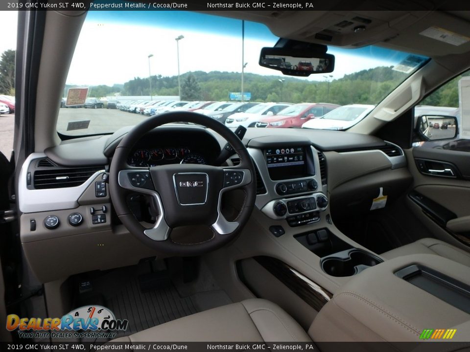 Cocoa/Dune Interior - 2019 GMC Yukon SLT 4WD Photo #13
