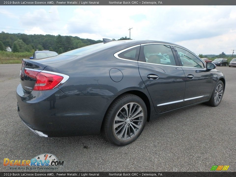 2019 Buick LaCrosse Essence AWD Pewter Metallic / Light Neutral Photo #5