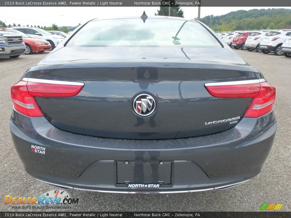 2019 Buick LaCrosse Essence AWD Pewter Metallic / Light Neutral Photo #6