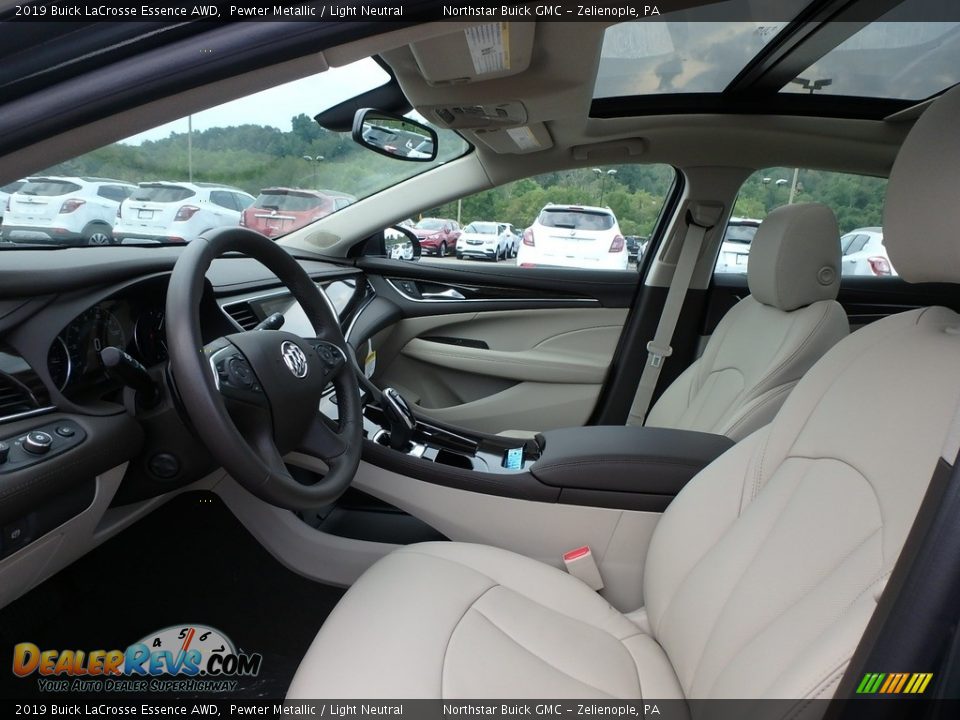 Light Neutral Interior - 2019 Buick LaCrosse Essence AWD Photo #10