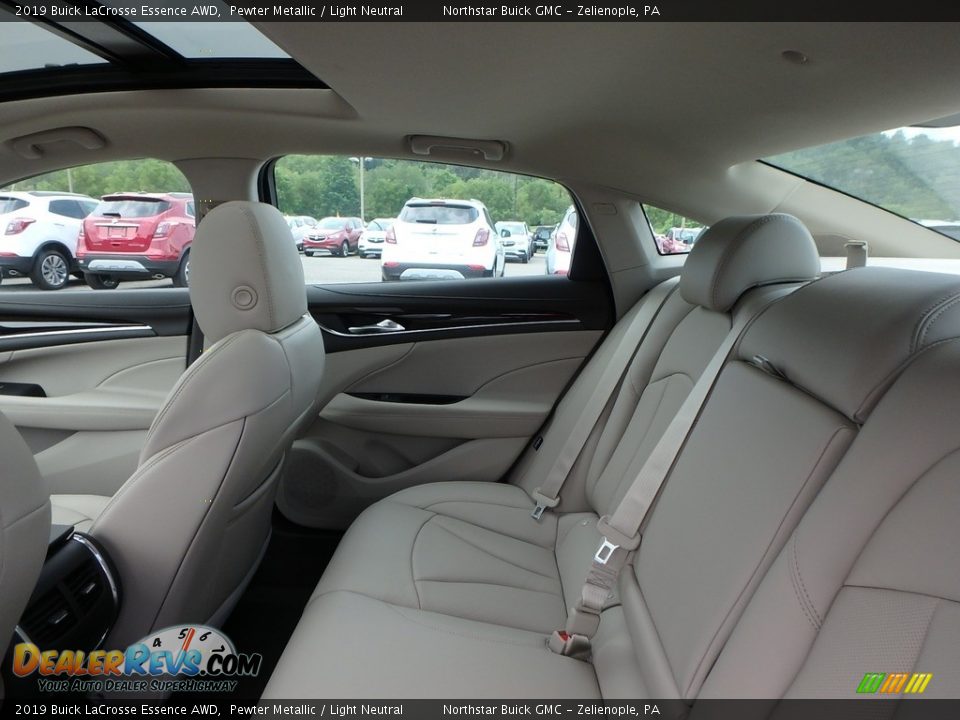 Rear Seat of 2019 Buick LaCrosse Essence AWD Photo #11