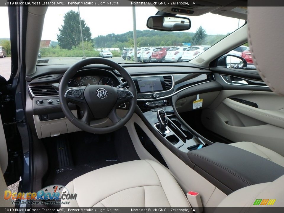 Light Neutral Interior - 2019 Buick LaCrosse Essence AWD Photo #12