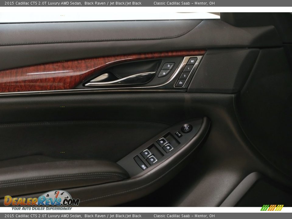 2015 Cadillac CTS 2.0T Luxury AWD Sedan Black Raven / Jet Black/Jet Black Photo #5