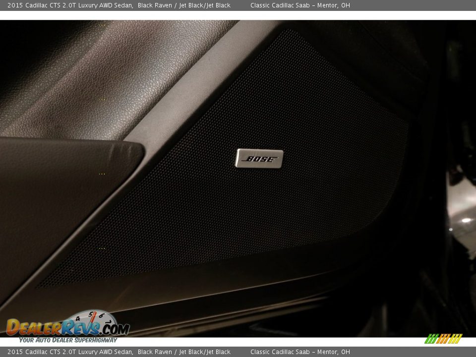 2015 Cadillac CTS 2.0T Luxury AWD Sedan Black Raven / Jet Black/Jet Black Photo #6