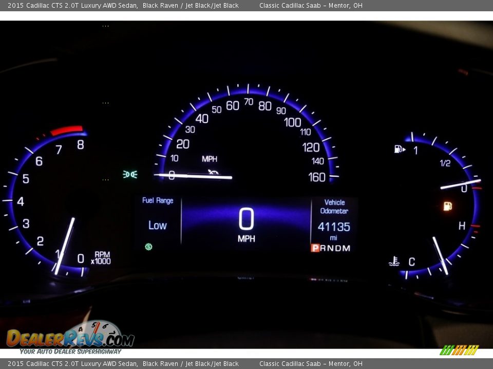 2015 Cadillac CTS 2.0T Luxury AWD Sedan Black Raven / Jet Black/Jet Black Photo #10