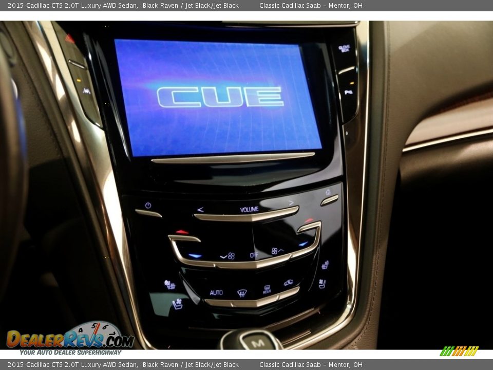2015 Cadillac CTS 2.0T Luxury AWD Sedan Black Raven / Jet Black/Jet Black Photo #11