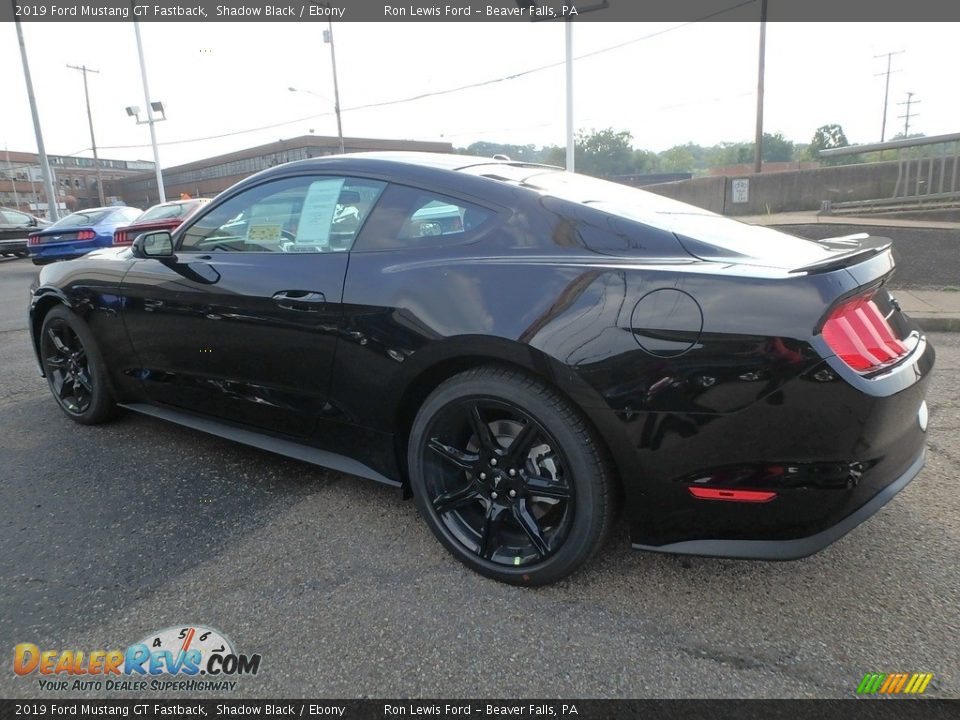 2019 Ford Mustang GT Fastback Shadow Black / Ebony Photo #4
