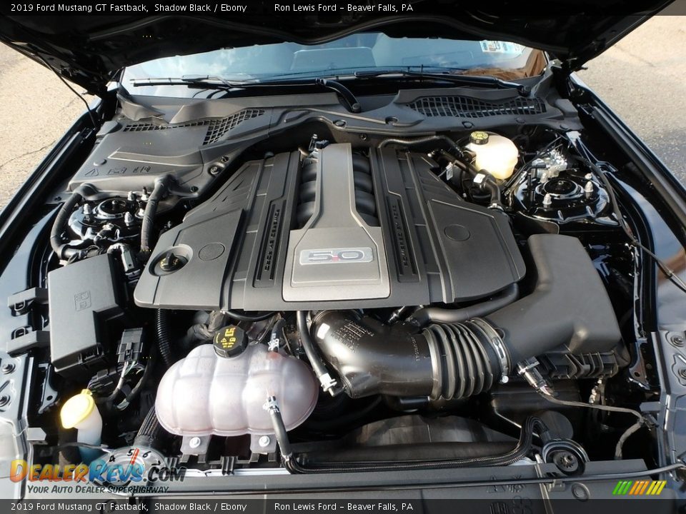 2019 Ford Mustang GT Fastback 5.0 Liter DOHC 32-Valve Ti-VCT V8 Engine Photo #8