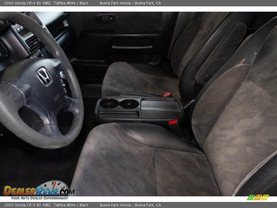 2003 Honda CR-V EX 4WD Taffeta White / Black Photo #3